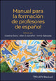 Book cover of: Manual para la formacion de profesores de espanol. By: Cristina Sanz