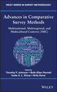 Book cover of: Advances in Comparative Survey Methods
