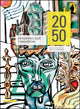 Book cover of: 2050. By: Chris Luebkeman
