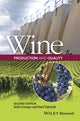 Book cover of: Wine Production and Quality. By: Keith Grainger