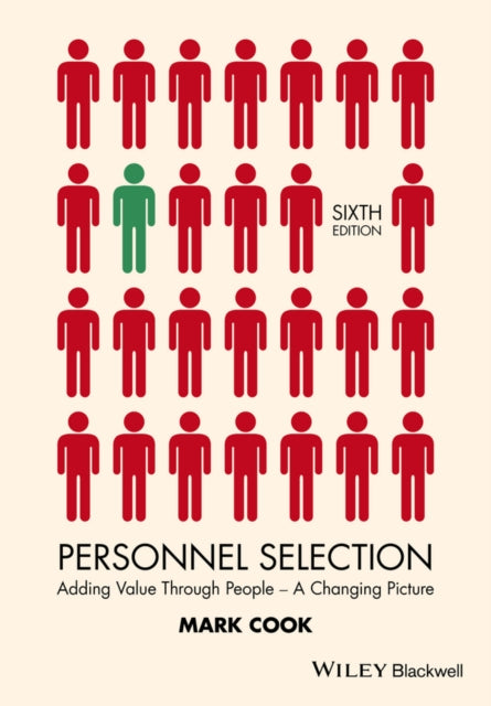 Book cover of: Personnel Selection. By: Mark Cook