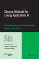 Book cover of: Ceramic Materials for Energy Applications IV. By: Hua-Tay Lin