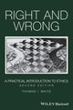 Book cover of: Right and Wrong. By: Thomas I. White