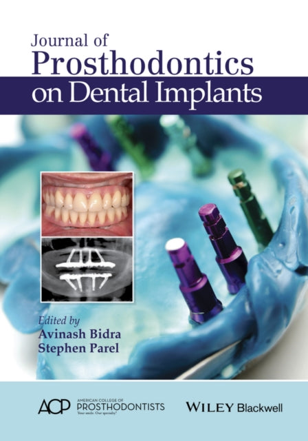 Book cover of: Journal of Prosthodontics on Dental Implants. By: Avinash Bidra
