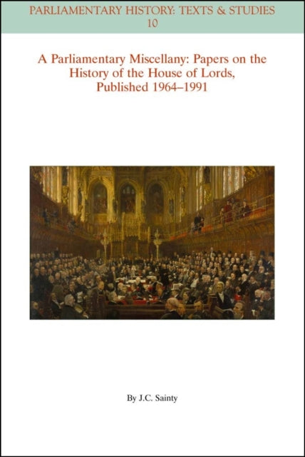 Book cover of: Parliamentary Miscellany. By: John Christopher Sainty