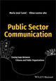 Book cover of: Public Sector Communication. By: María José Canel