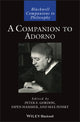 Book cover of: Companion to Adorno. By: Peter E. Gordon