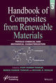 Book cover of: Handbook of Composites from Renewable Materials, Physico-Chemical and Mechanical Characterization