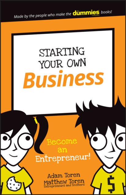 Book cover of: Starting Your Own Business. By: TOREN, ADAM