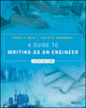 Book cover of: Guide to Writing as an Engineer. By: David F. Beer