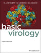 Book cover of: Basic Virology. By: Martinez J. Hewlett