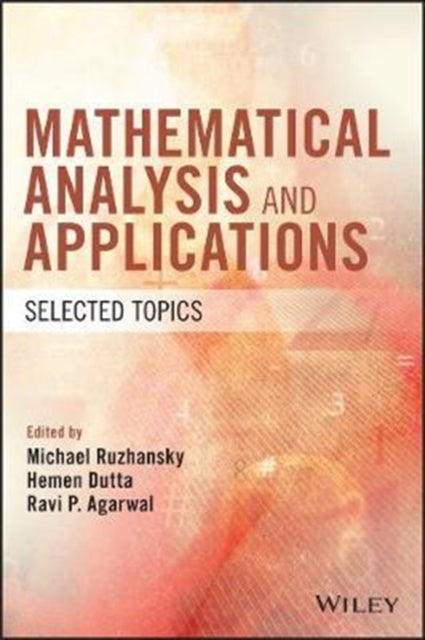 Book cover of: Mathematical Analysis and Applications. By: Michael Ruzhansky