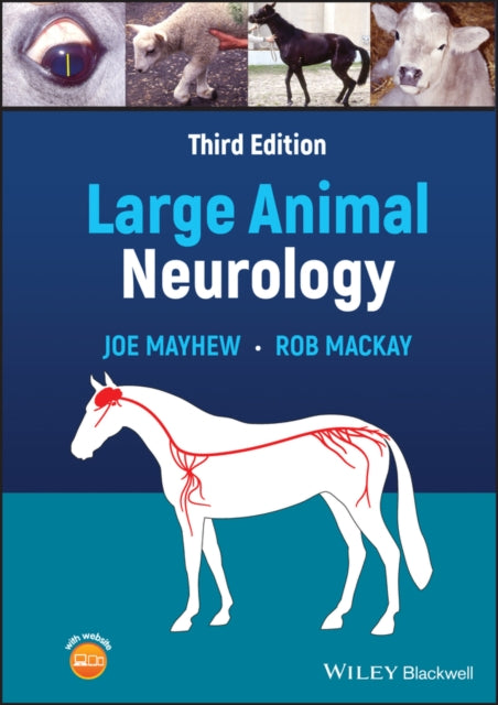 Book cover of: Large Animal Neurology. By: Rob MacKay