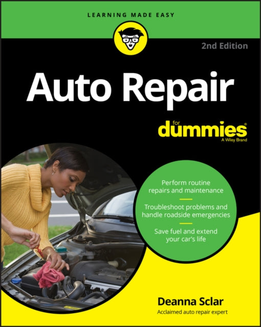Book cover of: Auto Repair For Dummies. By: Sclar