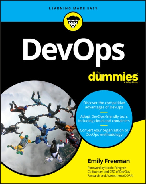 Book cover of: DevOps For Dummies. By: Emily Freeman