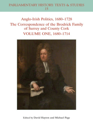 Anglo-Irish Politics, 1680