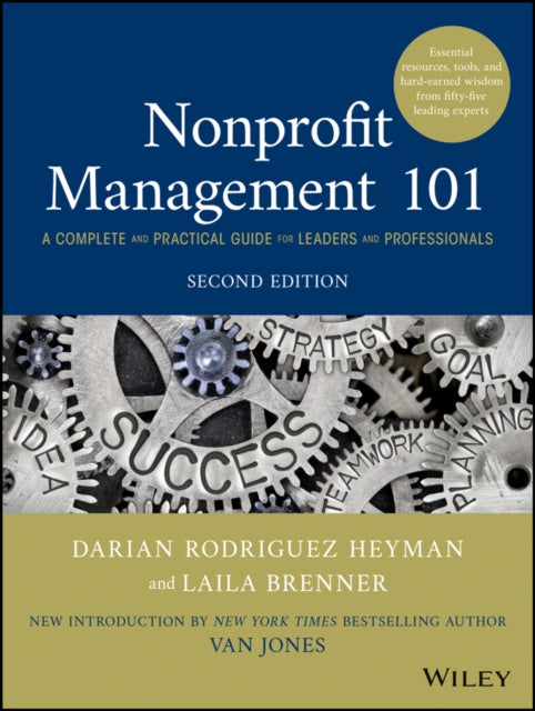 Book cover of: Nonprofit Management 101. By: Darian Rodriguez Heyman