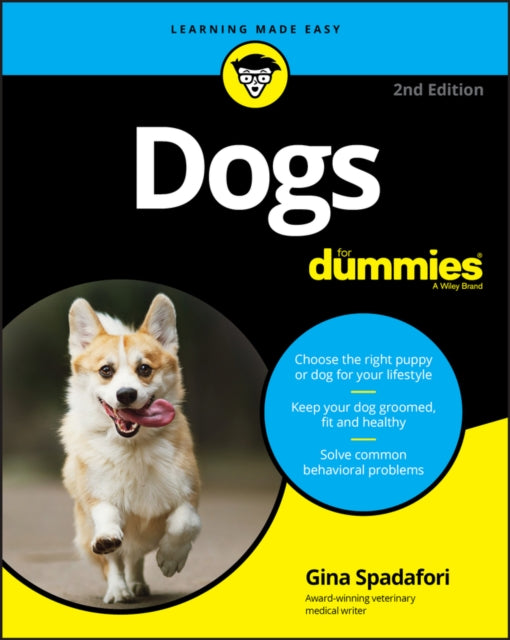 Book cover of: Dogs For Dummies. By: Gina Spadafori