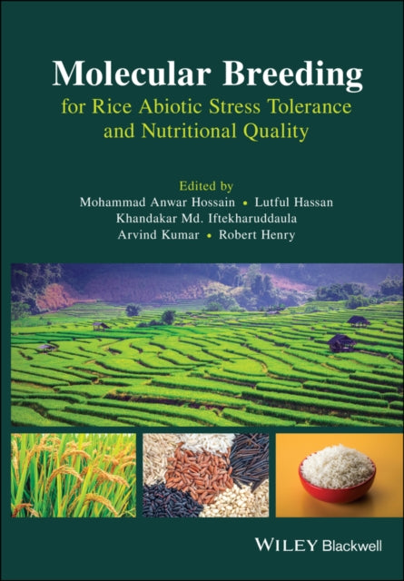 Book cover of: Molecular Breeding for Rice Abiotic Stress Tolerance and Nutritional Quality. By: Mohammad Anwar Hossain