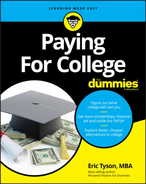 Book cover of: Paying For College For Dummies. By: Eric Tyson