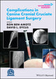 Book cover of: Complications in Canine Cranial Cruciate Ligament Surgery. By: Ron Ben-Amotz