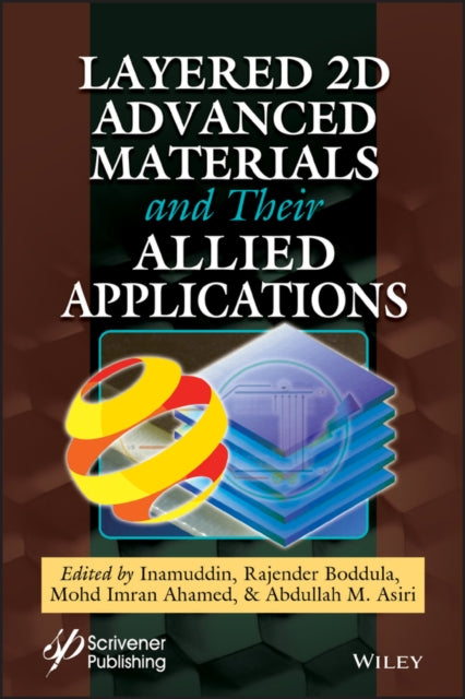 Book cover of: Layered 2D Materials and Their Allied Applications. By: Inamuddin