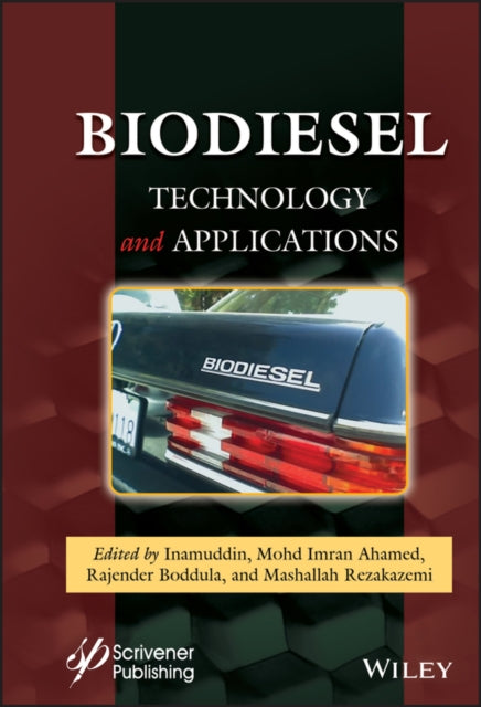 Book cover of: Biodiesel Technology and Applications. By: Inamuddin