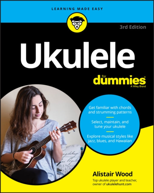 Book cover of: Ukulele For Dummies. By: Alistair Wood