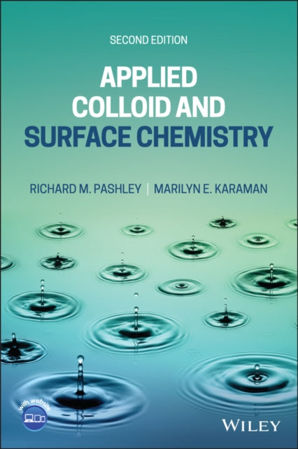 Book cover of: Applied Colloid and Surface Chemistry. By: Richard M. Pashley