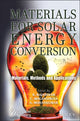 Book cover of: Materials for Solar Energy Conversion. By: R. Rajasekar