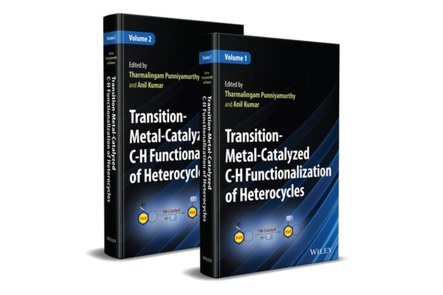 Book cover of: Transition-Metal-Catalyzed C-H Functionalization of Heterocycles, 2 Volumes. By: Punniyamurthy