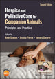 Book cover of: Hospice and Palliative Care for Companion Animals. By: Shanan