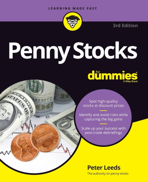 Book cover of: Penny Stocks For Dummies. By: Peter Leeds