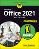 Book cover of: Office 2021 All-in-One For Dummies. By: Peter Weverka