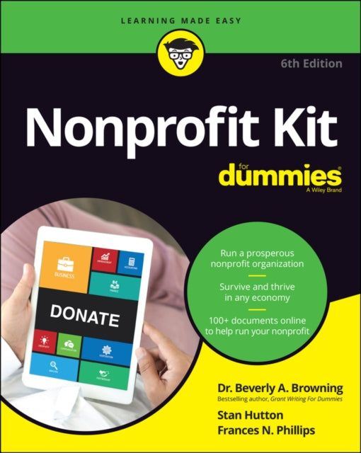 Book cover of: Nonprofit Kit For Dummies. By: Beverly A. Browning