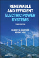 Book cover of: Renewable and Efficient Electric Power Systems. By: Gilbert M. Masters