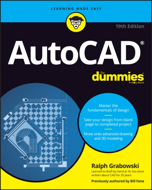 Book cover of: AutoCAD For Dummies. By: Ralph Grabowski
