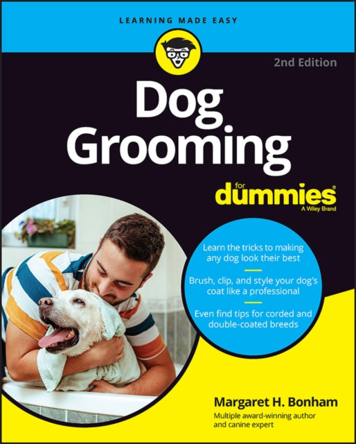 Book cover of: Dog Grooming For Dummies. By: Margaret H. Bonham