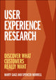 Book cover of: User Experience Research. By: Marty Gage