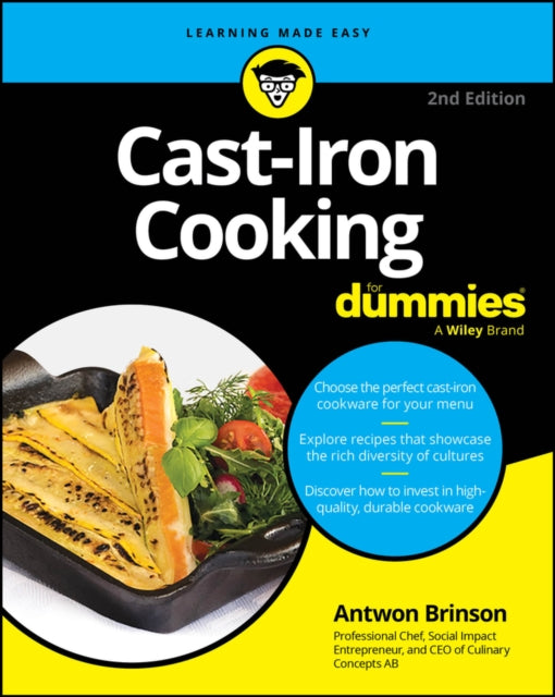 Book cover of: Cast-Iron Cooking For Dummies. By: Tracy L. Barr