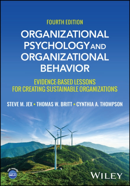 Book cover of: Organizational Psychology and Organizational Behavior. By: Steve M. Jex