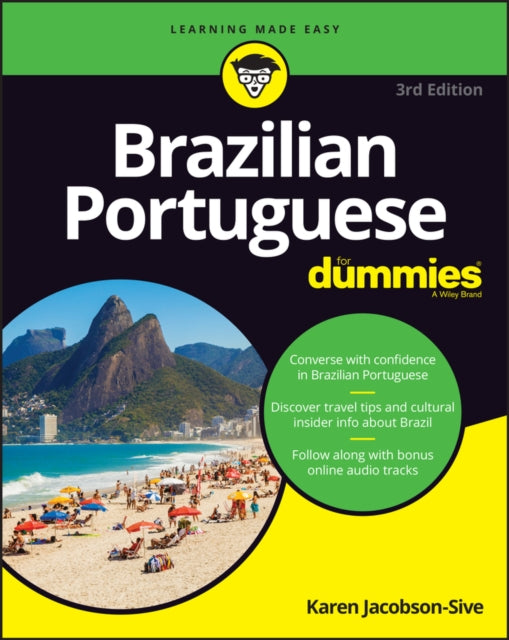 Book cover of: Brazilian Portuguese For Dummies. By: Karen Jacobson-Sive