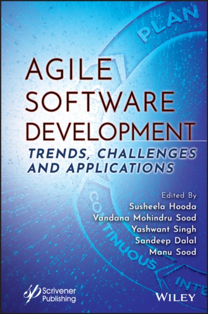 Book cover of: Agile Software Development. By: Susheela Hooda