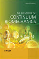 Book cover of: Elements of Continuum Biomechanics. By: M. Epstein