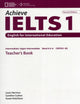 Book cover of: Achieve IELTS 1 Teacher Book - Intermediate to Upper Intermediate 2nd ed. By: Caroline Cushen