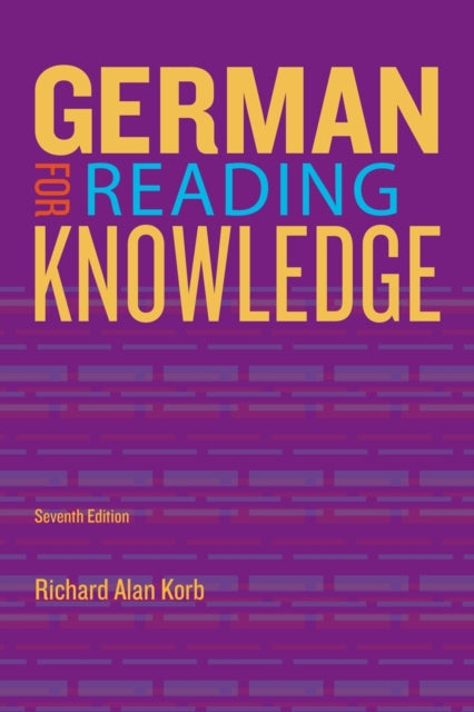 Book cover of: German for Reading Knowledge