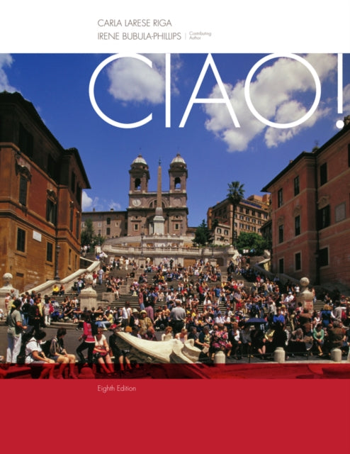 Book cover of: Student Activity Manual for Riga/Phillips' Ciao!, 8th