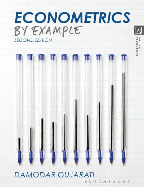 Book cover of: Econometrics by Example. By: Damodar Gujarati