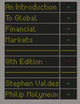 Book cover of: Introduction to Global Financial Markets. By: Stephen Valdez