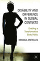 Book cover of: Disability and Difference in Global Contexts. By: N. Erevelles
